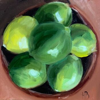 Schilderij getiteld "Limes" door Hugo Boslak, Origineel Kunstwerk, Olie