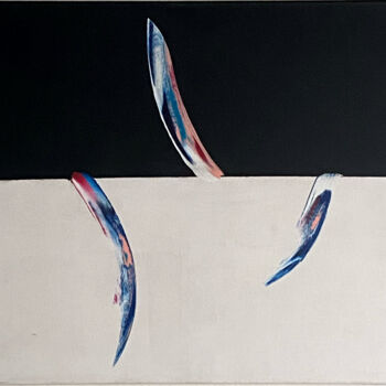 Peinture intitulée "Trois mats" par Hugo Morata, Œuvre d'art originale, Acrylique