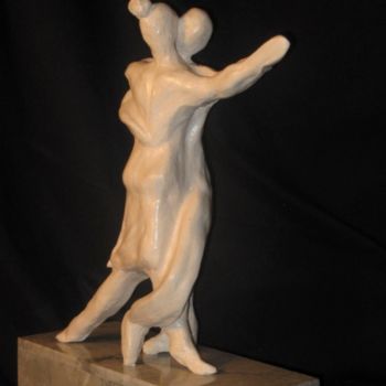 Sculpture intitulée "Tango (2)" par Hugo Ruggiero "Hr", Œuvre d'art originale, Céramique