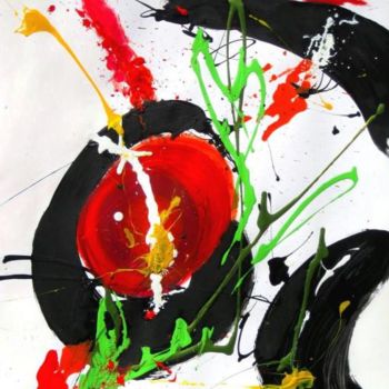 Peinture intitulée "I see colors" par Hugo Ruggiero "Hr", Œuvre d'art originale, Huile
