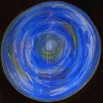 Картина под названием "cyclone" - Hugues Demeure, Подлинное произведение искусства, Масло