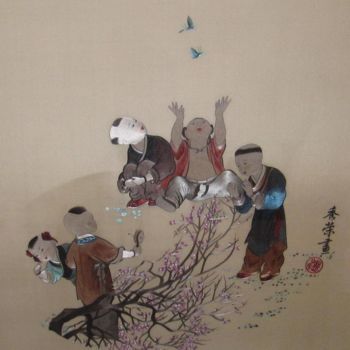 Painting titled ".jpg" by Huifen Yao, Original Artwork