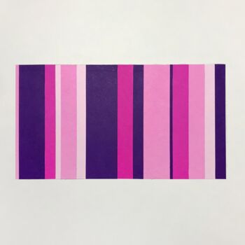 Collages intitulée "Collage Purple Vert…" par Humberto Cesar Pornaro, Œuvre d'art originale, Collages