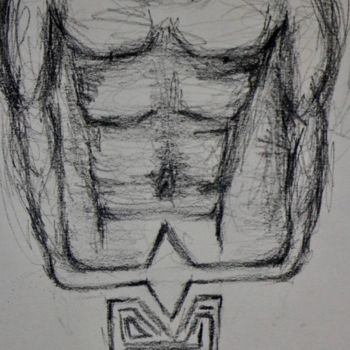 Drawing titled "Strong Man! (İmpuls…" by Humeyragonen, Original Artwork, Charcoal