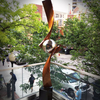Sculpture titled "Verve' Bronze Editi…" by Hunter Brown, Original Artwork, Metals