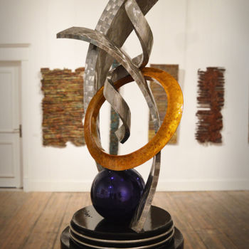 Sculpture titled "Legacy" by Hunter Brown, Original Artwork, Metals