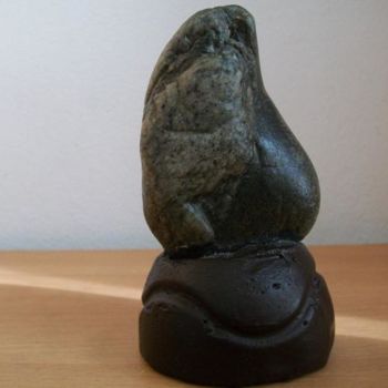 Escultura titulada "ELF-SOUL" por Neil Bernardis, Obra de arte original, Piedra