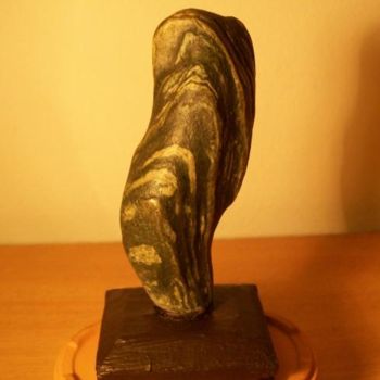 Sculpture titled "MR CHANG" by Neil Bernardis, Original Artwork, Stone