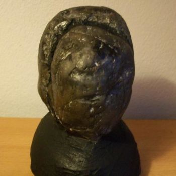雕塑 标题为“WOMAN OF NEANDERTHAL” 由Neil Bernardis, 原创艺术品, 石