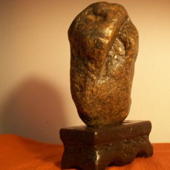 Sculpture titled "Mother and Son" by Neil Bernardis, Original Artwork, Stone