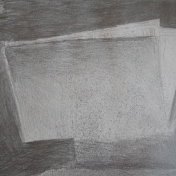 Drawing titled "DESEN 12" by Hüseyi̇N Şahi̇N, Original Artwork, Charcoal