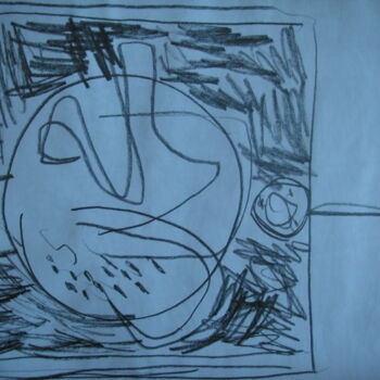 Desenho intitulada "DESEN 10" por Hüseyi̇N Şahi̇N, Obras de arte originais, Carvão