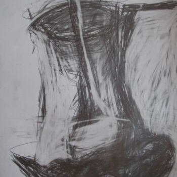 Desenho intitulada "DESEN 7" por Hüseyi̇N Şahi̇N, Obras de arte originais, Carvão