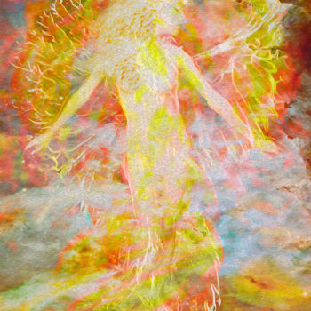 Pintura intitulada "Phoenix" por Henrique Vieira Filho, Obras de arte originais, Tinta
