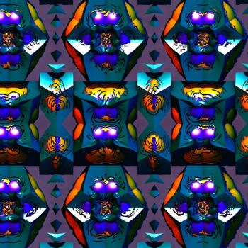 Digital Arts με τίτλο "sacred-formation.jpg" από Zonalpatcher, Αυθεντικά έργα τέχνης, 2D ψηφιακή εργασία