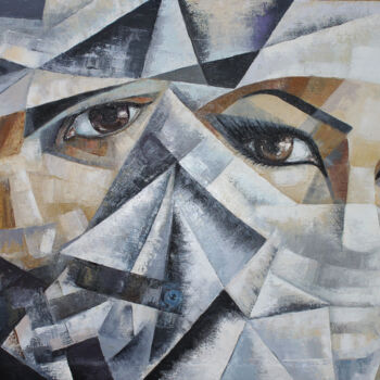 Malarstwo zatytułowany „Those eyes...” autorstwa Ия Саралидзе, Oryginalna praca, Olej