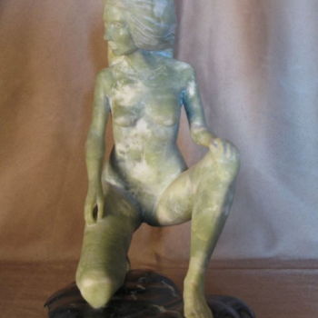 Rzeźba zatytułowany „Dryade” autorstwa Christian Ibanes, Oryginalna praca, Kamień