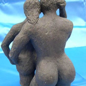 Skulptur mit dem Titel "Couple" von Lionel Ibanez, Original-Kunstwerk