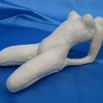 Skulptur mit dem Titel "Eve" von Lionel Ibanez, Original-Kunstwerk