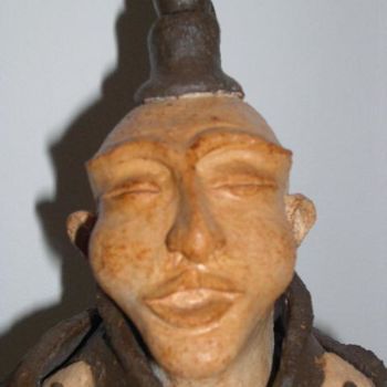 Sculpture titled "Japonais" by Lionel Ibanez, Original Artwork