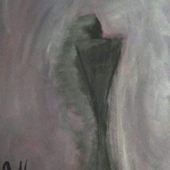 Peinture intitulée "Ombre d'espoire" par Ibadet, Œuvre d'art originale, Huile