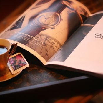 Photographie intitulée "Coffee time" par Toni St, Œuvre d'art originale, Photographie numérique