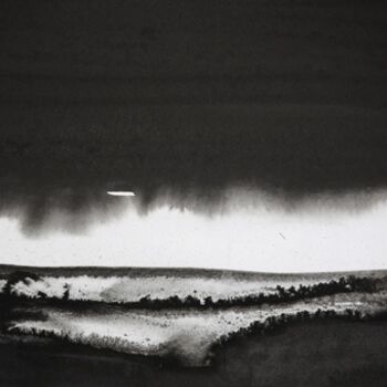 Картина под названием "Landscape" - Ibeth Muttis, Подлинное произведение искусства, Масло