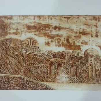 Отпечатки и Гравюры под названием "Kasımiye Medresesi…" - Ibrahim Kaya, Подлинное произведение искусства, Травление