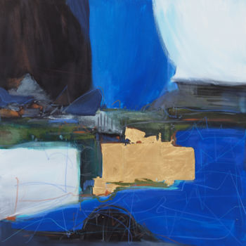 Peinture intitulée "Amalfi 2" par Ica Saez, Œuvre d'art originale, Huile