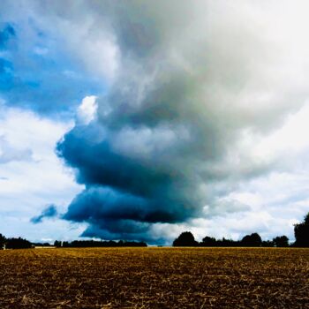 Photographie intitulée "L'orage arrive" par Ida Arundo, Œuvre d'art originale, Photographie non manipulée