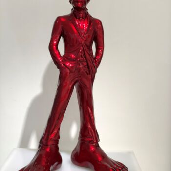 Escultura titulada "Businessman 85" por Idan Zareski, Obra de arte original, Resina
