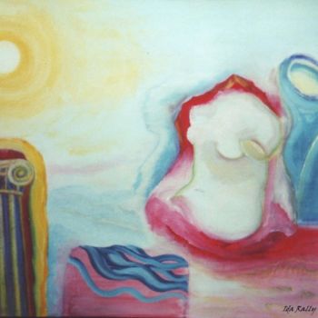 Pintura intitulada "The Once goddesses-…" por Ida-Rally, Obras de arte originais, Acrílico