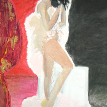 "Sorrow - painting (…" başlıklı Tablo Ida-Rally tarafından, Orijinal sanat, Akrilik