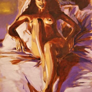 Peinture femme nue " Lilith".