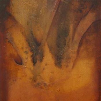 Malerei mit dem Titel "Libelula Fosil en V…" von Antonio Ehrenzweig, Original-Kunstwerk