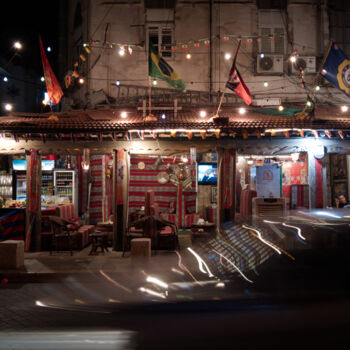 Fotografia intitolato "Jaffa restaurant" da Igal Stulbach, Opera d'arte originale, Fotografia digitale