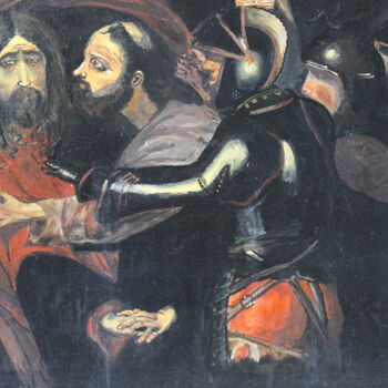Malerei mit dem Titel "Betrayal / Предател…" von Igor Bronzov, Original-Kunstwerk, Gouache