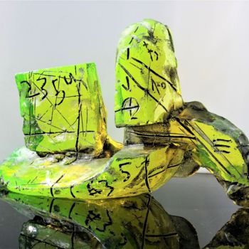 Скульптура под названием "AZ-5" - Игорь Фролов, Подлинное произведение искусства, Стекло