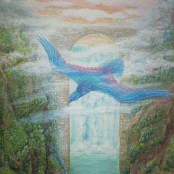 绘画 标题为“Синяя птица” 由Игорь Кон, 原创艺术品, 油
