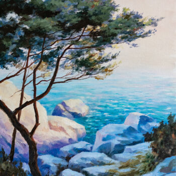 绘画 标题为“Coast” 由Igor Makeev, 原创艺术品, 油