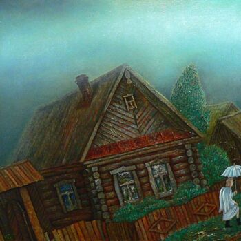 Painting titled "non-flying weather" by Igor Shaimardanov, Original Artwork, Oil