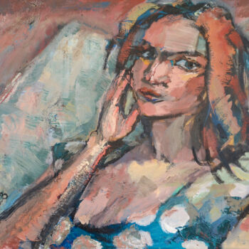 Painting titled "Susan" by Igor Studenikin (iSt), Original Artwork, Oil