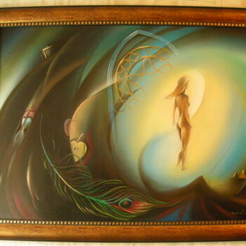제목이 "Всё вокруг женщины"인 미술작품 Игорь Сурков로, 원작, 기름