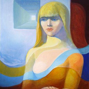 Painting titled "Metaphysics lady" by Igor Marchenko, Original Artwork, Other