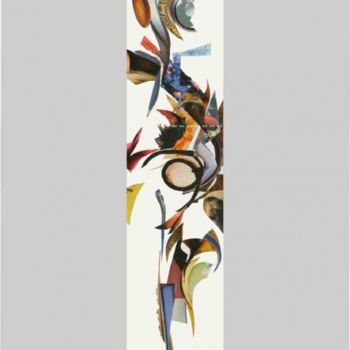 Arte digitale intitolato "Motion of air" da Sirena, Opera d'arte originale, Collages
