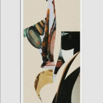 Ремесла под названием "Lines and silhouett…" - Сирена, Подлинное произведение искусства