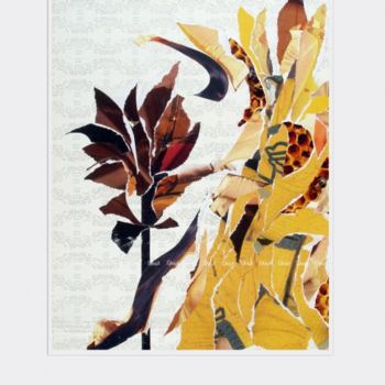 Ζωγραφική με τίτλο "Floral futurism" από Сирена, Αυθεντικά έργα τέχνης