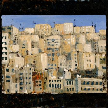 Malarstwo zatytułowany „Lebanon.Sunset.” autorstwa Igor Ziko, Oryginalna praca, Akryl