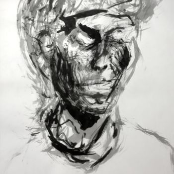 Drawing titled "Human Too" by Igzotic, Original Artwork, Ink