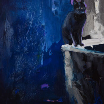 "March cats "Princes…" başlıklı Tablo Ihor Melnyk tarafından, Orijinal sanat, Petrol